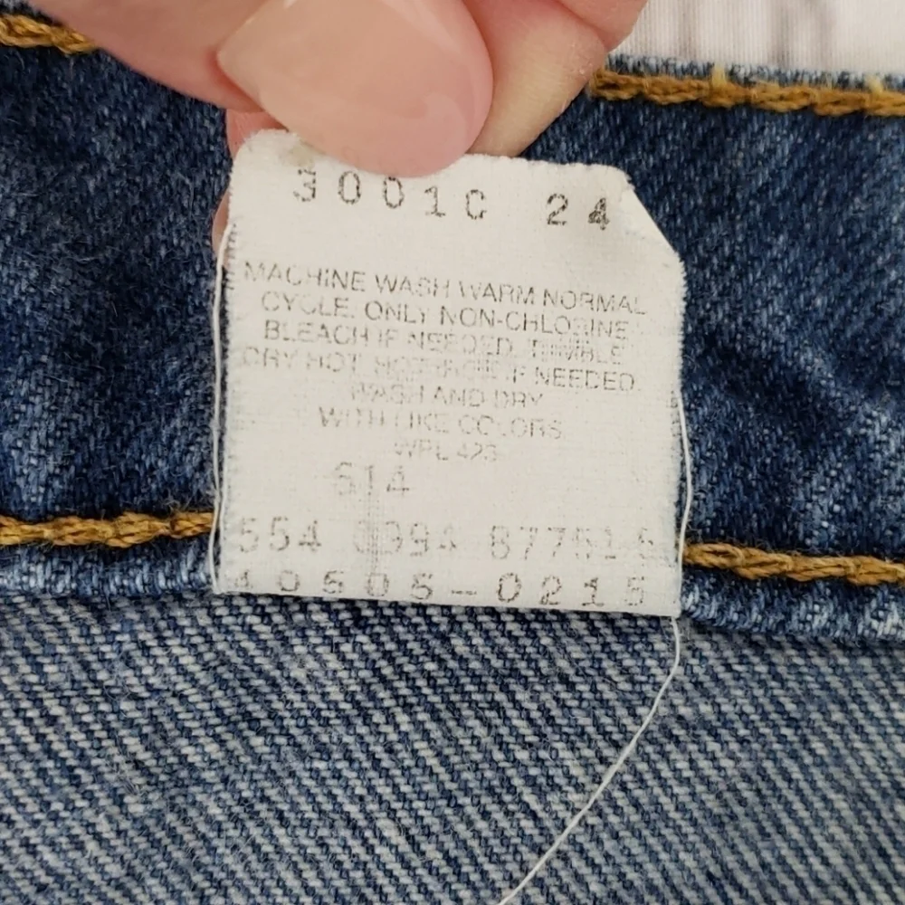 Vintage Levis 505 Orange Tab USA 40x30
